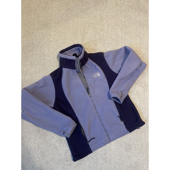 The North Face Jackets & Blazers - North‎ Face Women's Fleece Jacket Lavender Purple Full Zip Pockets Size Small